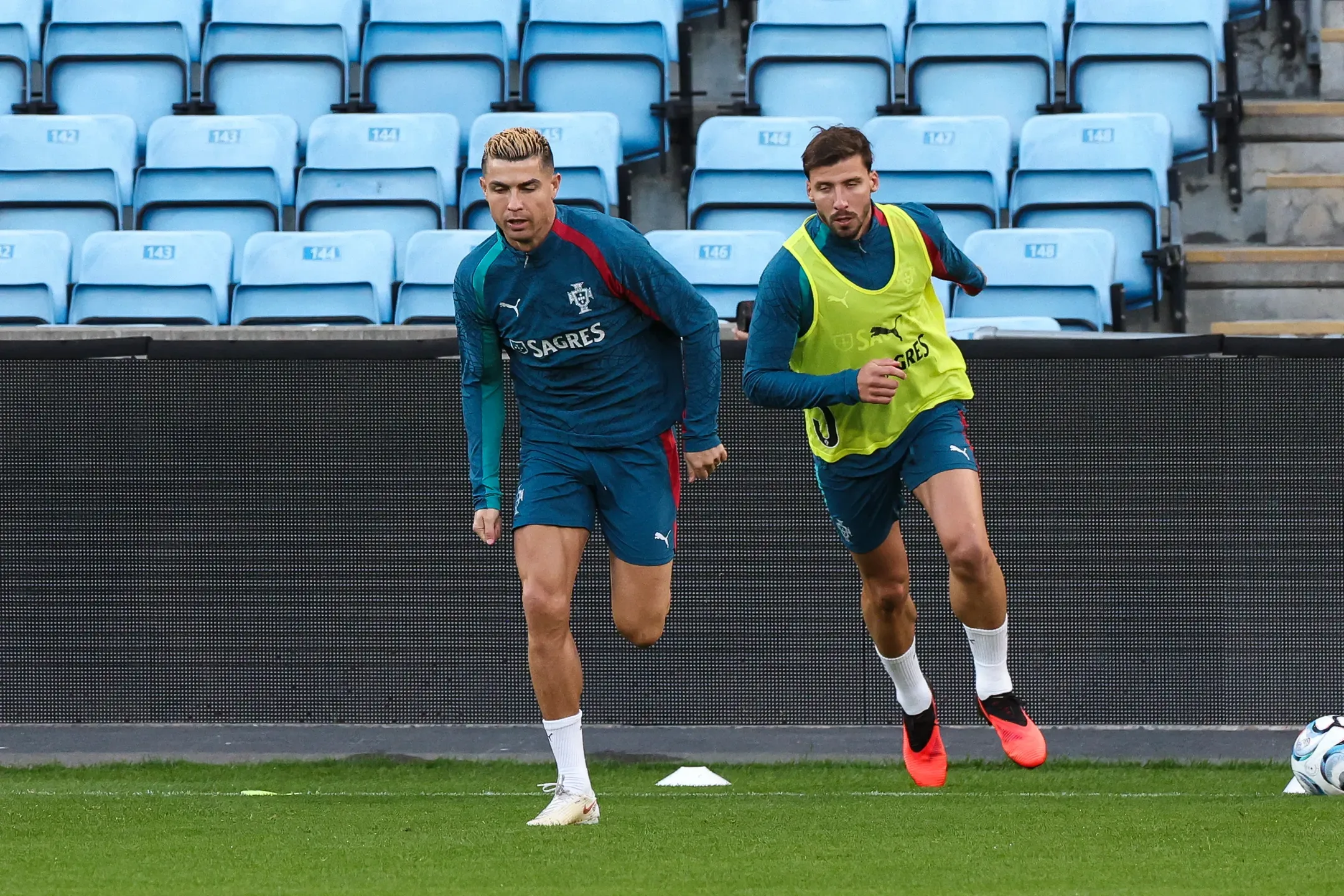 Rúben Dias: "Ronaldo? Foi um momento de frustração"
